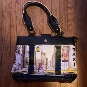 City patten purse